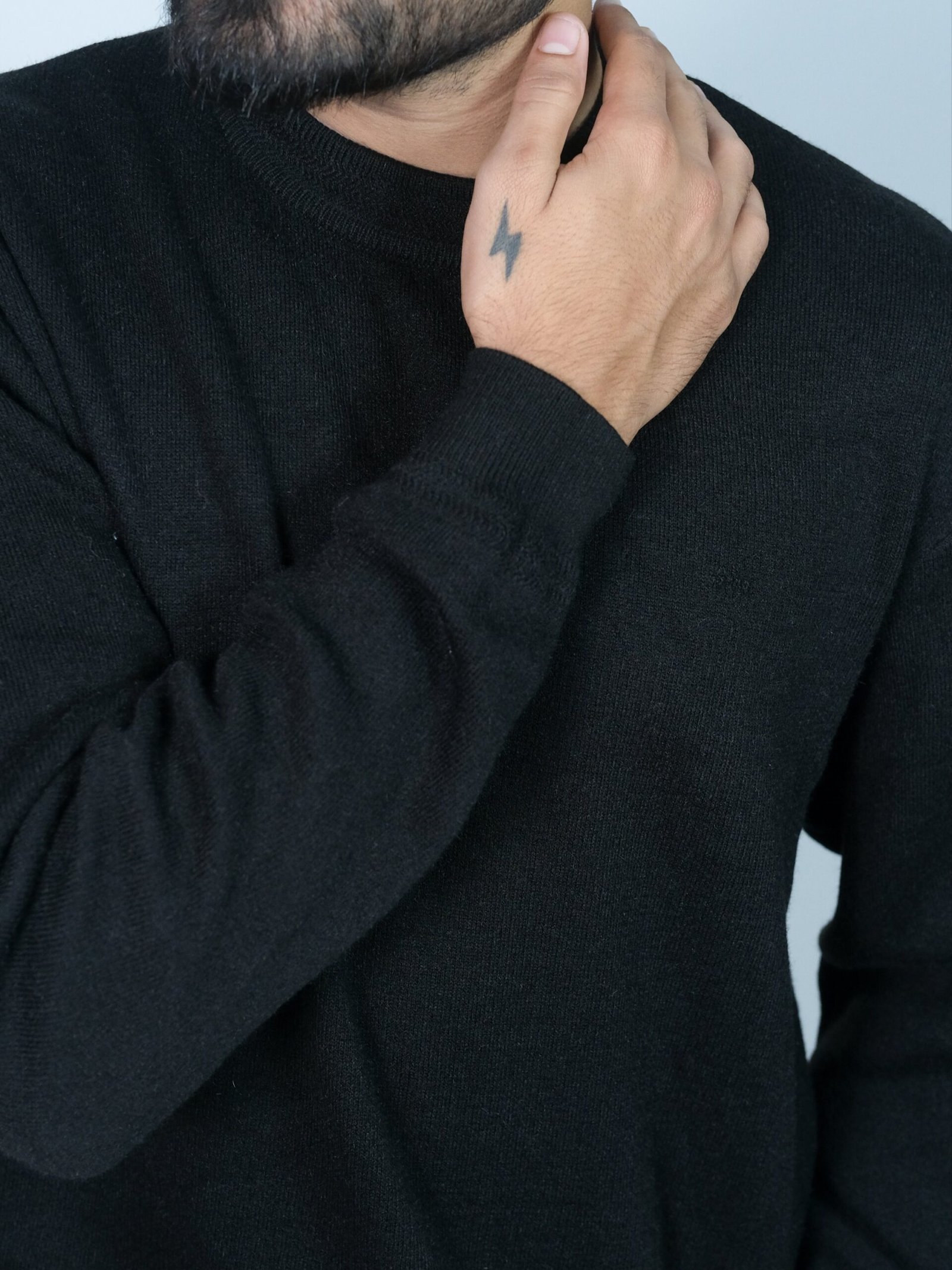 Classic Black Sweatshirt - Image 3
