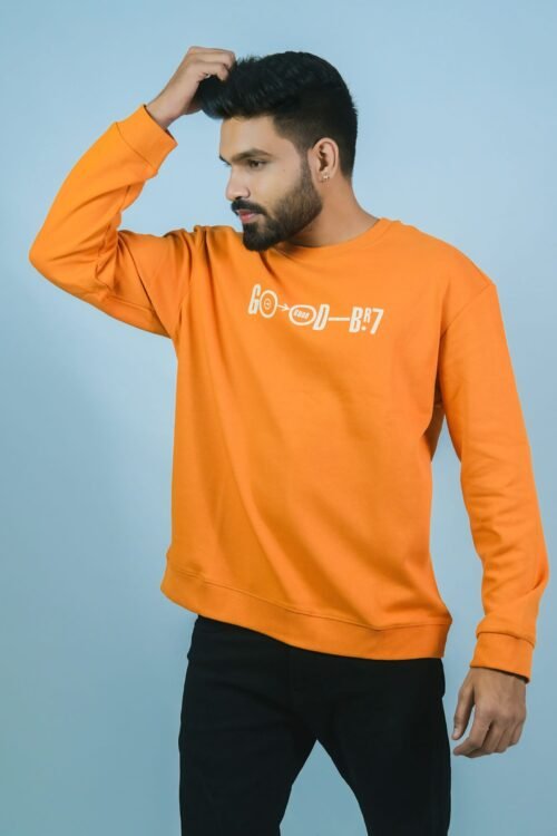 Bold Orange Sweatshirt