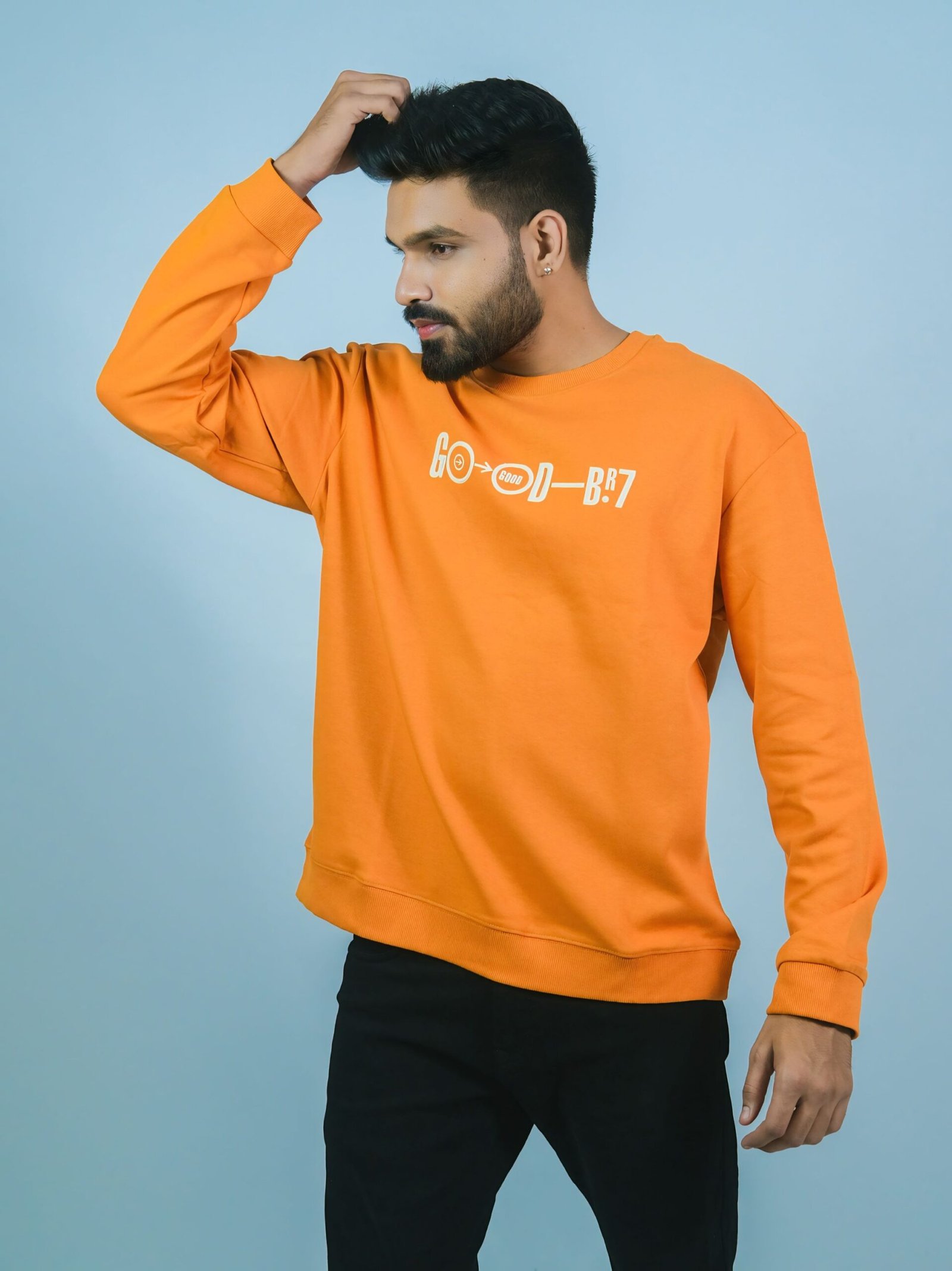 Bold Orange Sweatshirt