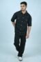 men's Black co-ord set